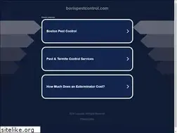 Sites similar to borispestcontrol.com