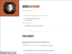 Sites similar to borisreitman.com