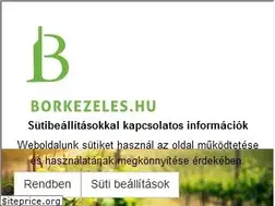 Sites similar to borkezeles.hu