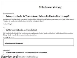 Sites similar to borkumer-zeitung.de