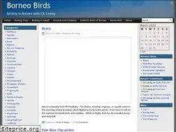 Sites similar to borneobirds.com
