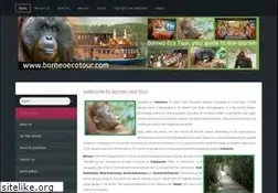 Sites similar to borneoecotour.com