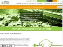 Sites similar to borneselectriquesquebec.com
