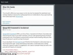 Sites similar to borngeek.com