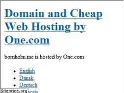 Sites similar to bornholm.me