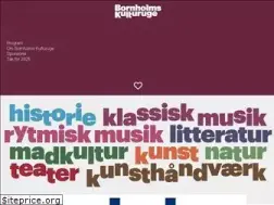 Sites similar to bornholmskulturuge.dk