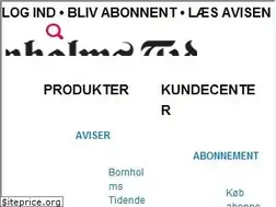 Sites similar to bornholmstidende.dk