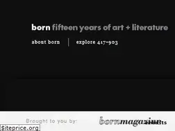 Sites similar to bornmagazine.org