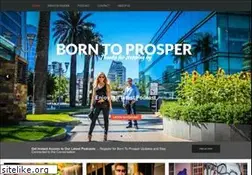 Sites similar to borntoprosper.com