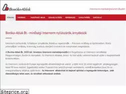 Sites similar to boroka-ablak.hu