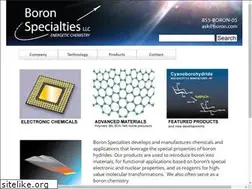 Sites similar to boronspecialties.com
