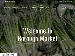 Sites similar to boroughmarket.org.uk
