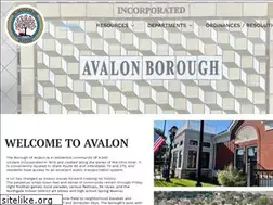 Sites similar to boroughofavalon.org