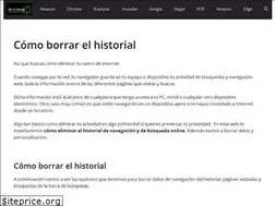 Sites similar to borrarhistorial.net