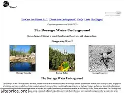 Sites similar to borregowaterunderground.org