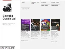 Sites similar to borrokagaraia.wordpress.com
