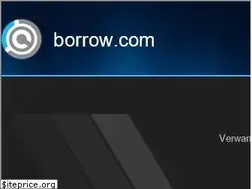 Sites similar to borrow.com