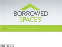 Sites similar to borrowedspaces.com