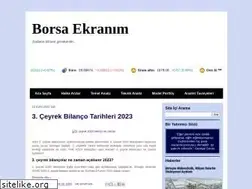 Sites similar to borsa-ekranim.com.tr