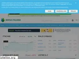 Sites similar to borsaitalia.it