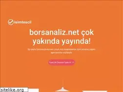 Sites similar to borsanaliz.net