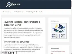 Sites similar to borsarumors.com