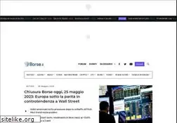 Sites similar to borse.it