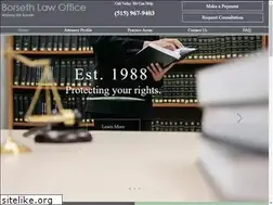 Sites similar to borsethlawoffice.com