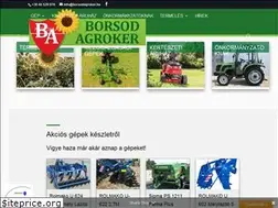Sites similar to borsodagroker.hu