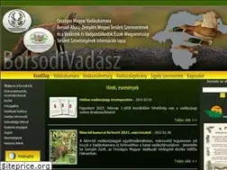 Sites similar to borsodivadasz.hu