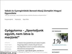 Sites similar to borsodivakok.hu