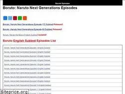 Sites similar to borutoepisodes.com