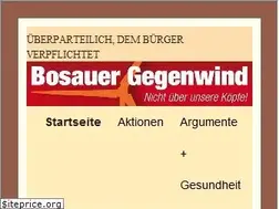 Sites similar to bosauer-gegenwind.de