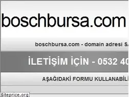 Sites similar to boschbursa.com