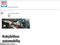Sites similar to boschcarservice.lt