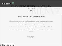 Sites similar to boschettosuites.com