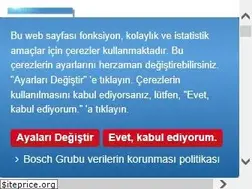 Sites similar to boschservice.com.tr