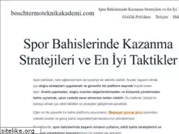 Sites similar to boschtermoteknikakademi.com