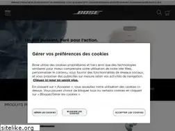 Sites similar to bose.fr