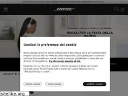 Sites similar to bose.it