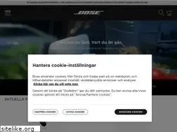 Sites similar to bose.se