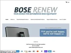 Sites similar to boserenew.com