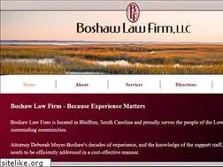 Sites similar to boshawlawfirm.com