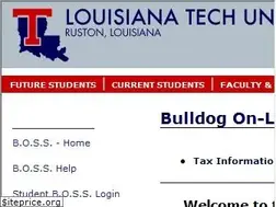 Sites similar to boss.latech.edu