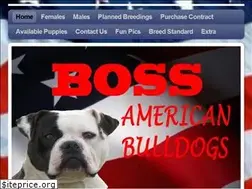 Sites similar to bossamericanbulldogs.com