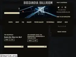 Sites similar to bossanovaballroom.com