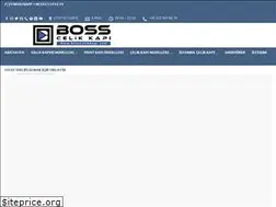 Sites similar to bosscelikkapi.com