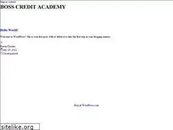 Sites similar to bosscreditacademy.com
