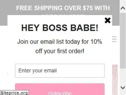 Sites similar to bossedupbabe.com