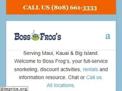 Sites similar to bossfrog.com